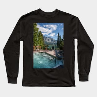 Emerald Lake, Emerald Hot Tub Long Sleeve T-Shirt